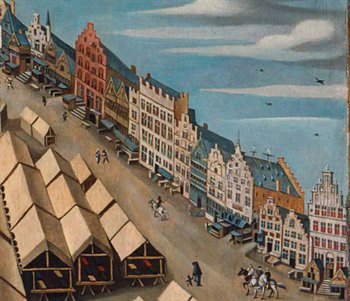 A view of Hertogenbosch, where soul mates Pieter and Marjit first meet